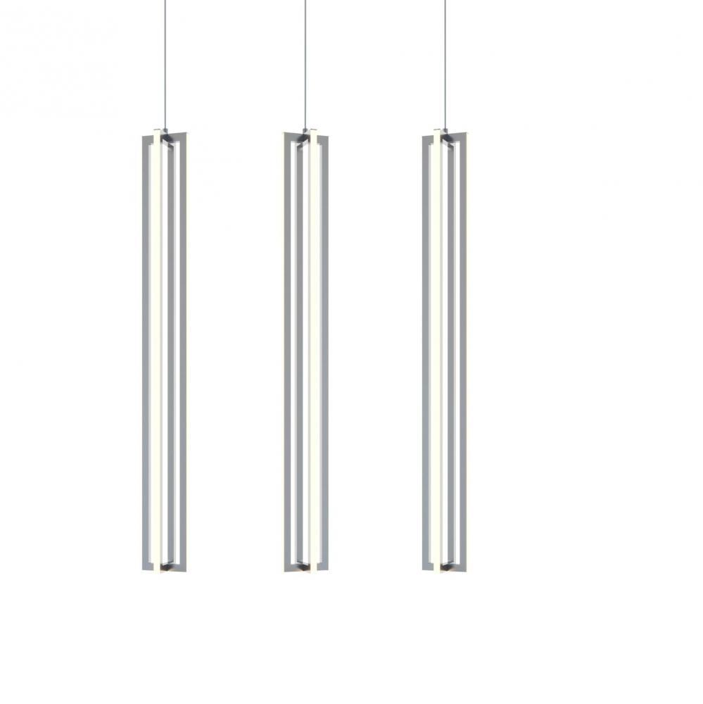 Cass 36'' 3 Light Medium Linear Pendant - SN