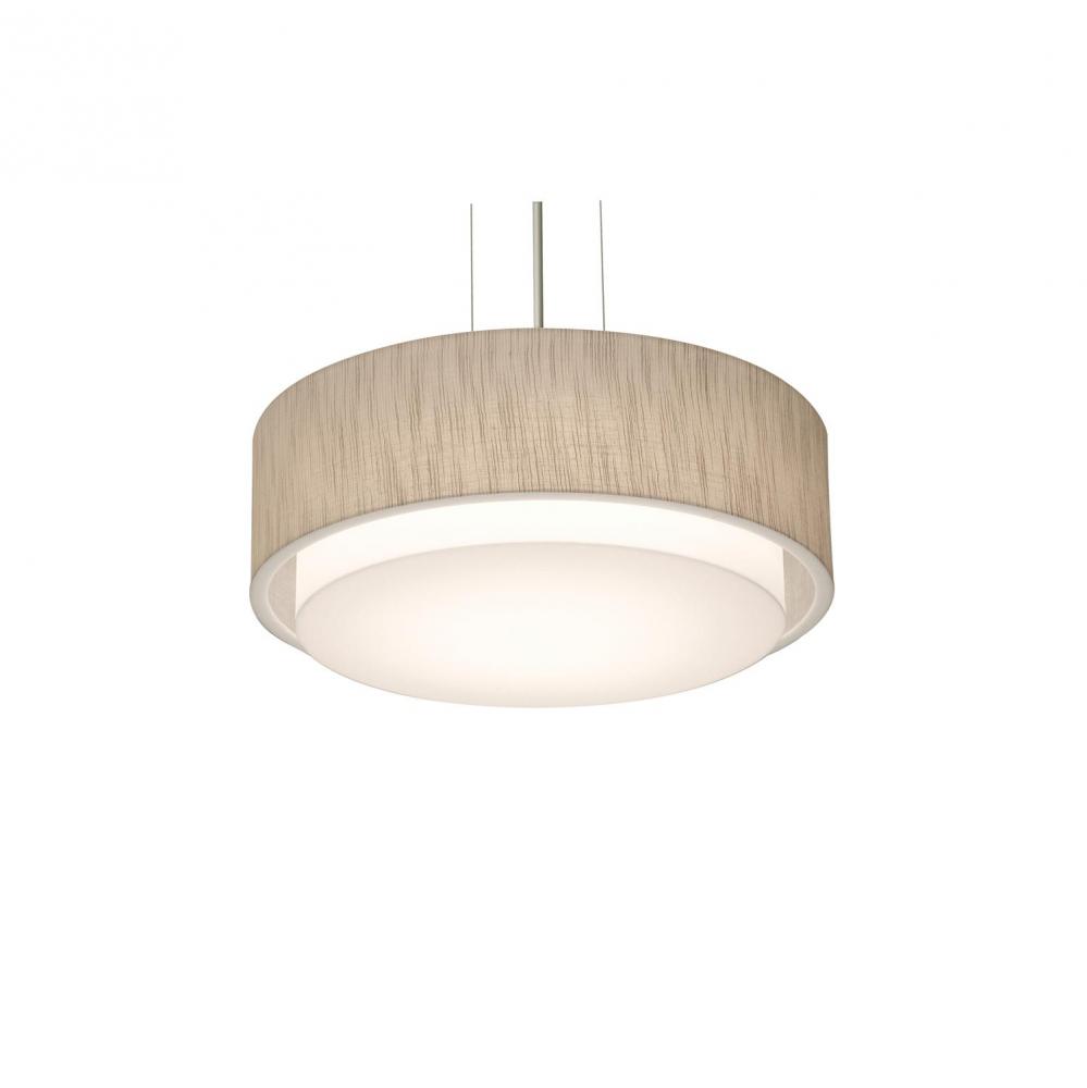 Sanibel 16'' Med Base Pendant - SN and JT