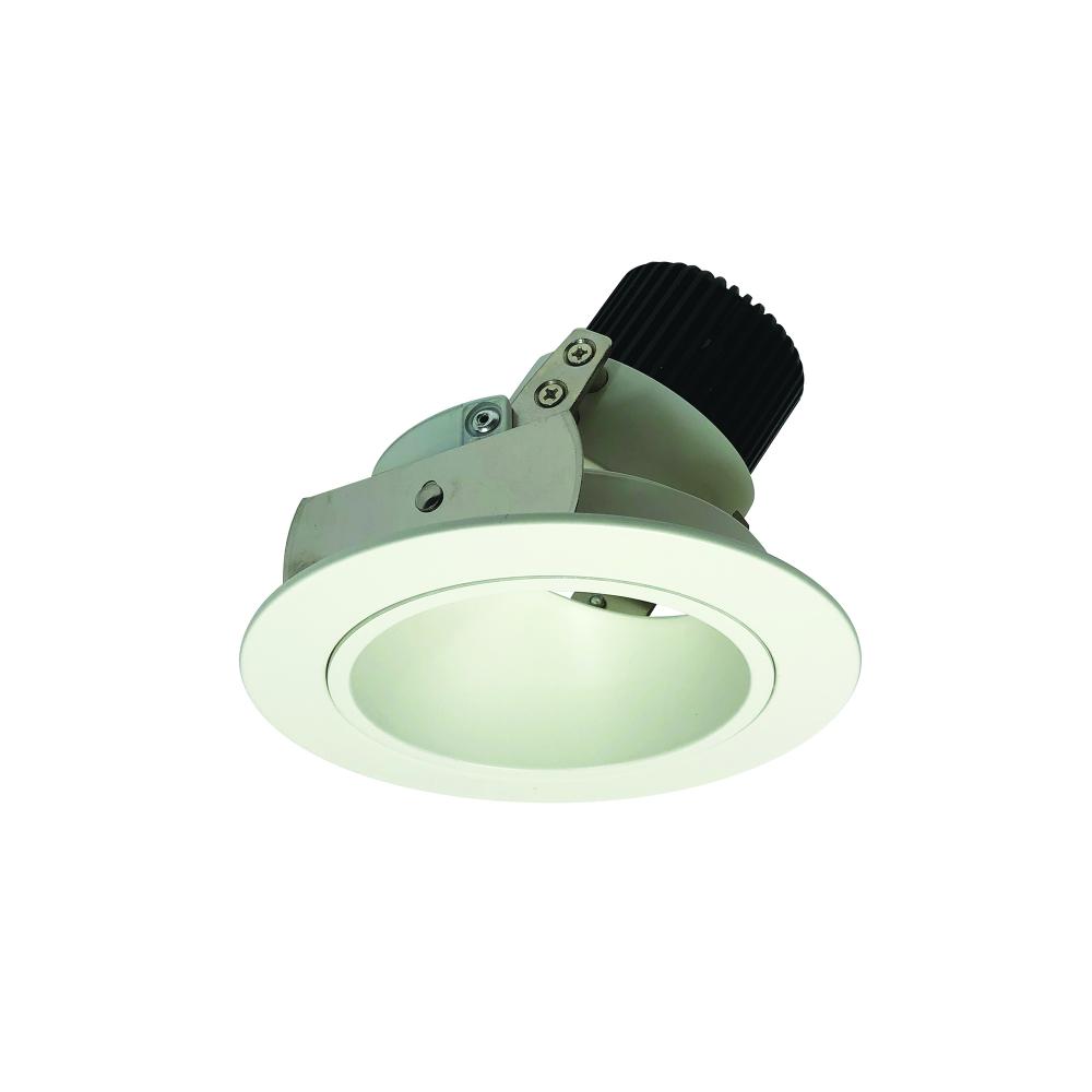 4" Iolite LED Round Adjustable Deep Reflector, 10-Degree Optic, 800lm / 12W, 3000K, White