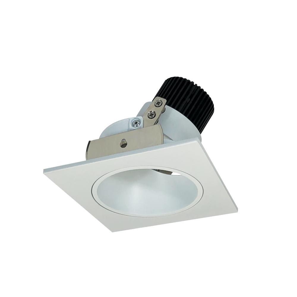 4" Iolite LED Square Adjustable Reflector with Round Aperture, 800lm / 14W, 5000K, Matte Powder