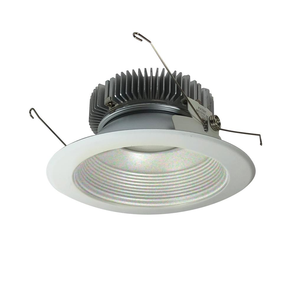 6" Cobalt Dedicated High Lumen Baffle, 1500lm, 3500K, White Baffle / White Flange