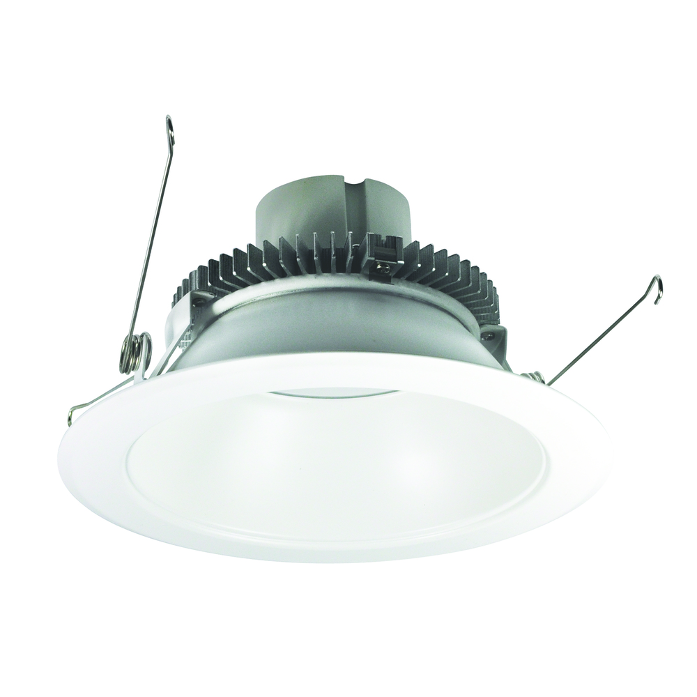 6" Cobalt Click LED Retrofit, Round Reflector, 750lm / 10W, 3500K, Matte Powder White Reflector