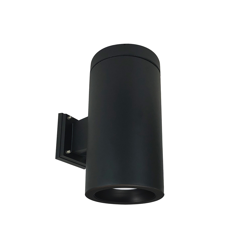 6" Cobalt Wall Mount Cylinder, Black, 750L, 3000K, Bronze Reflector, 120V Triac/ELV Dimming