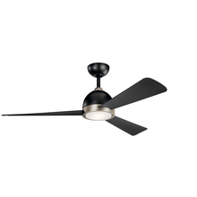 Kichler 300270SBK - Incus LED 56" Fan Satin Black