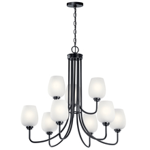 Kichler 44378BK - Chandelier 9Lt