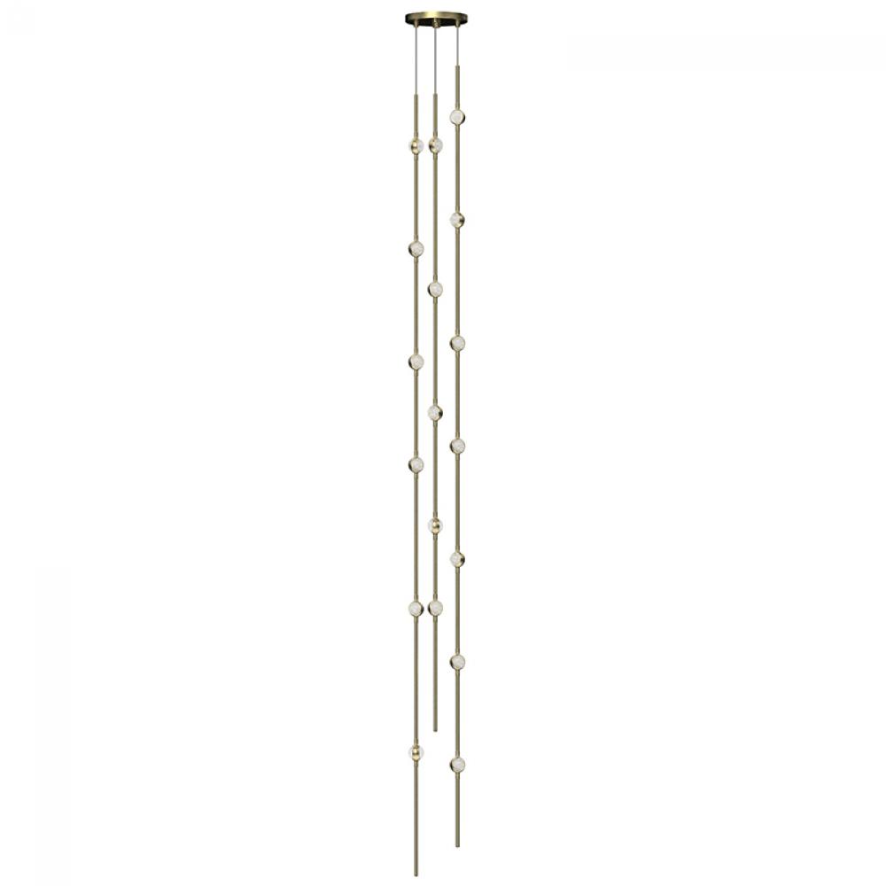 Andromeda Tall 6" Round LED Pendant