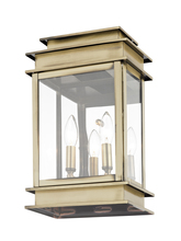 Livex Lighting 2016-01 - 2 Light AB Outdoor Wall Lantern