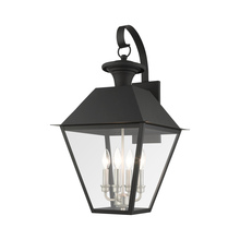 Livex Lighting 27222-04 - 4 Lt Black Outdoor Wall Lantern