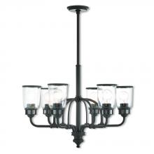 Livex Lighting 40026-07 - 6 Lt BZ Chandelier