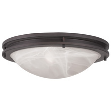 Livex Lighting 7059-07 - 3 Light Bronze Ceiling Mount