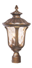 Livex Lighting 7659-50 - 3 Light MG Outdoor Post Lantern