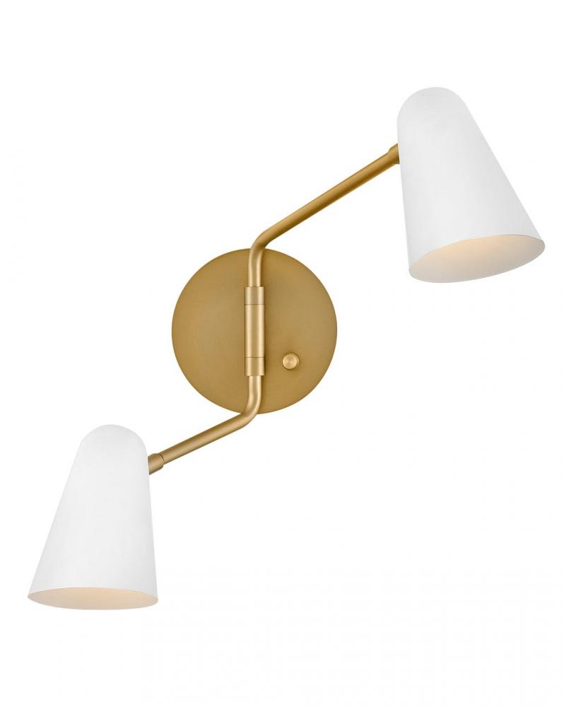 Large Two Light Sconce