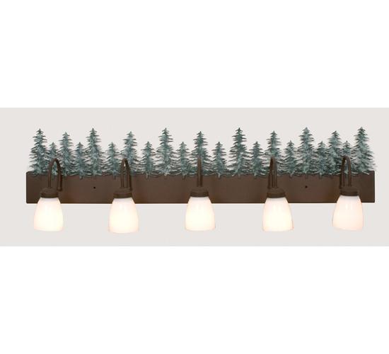 48"W Tall Pines 5 LT Vanity Light