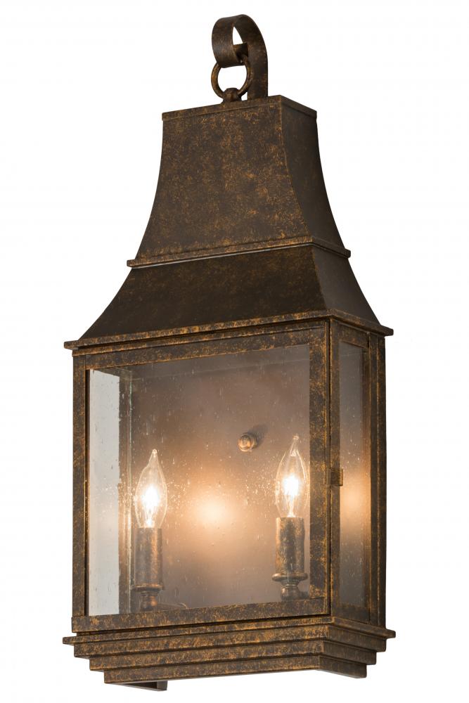 10"W Bastille Lantern Wall Sconce