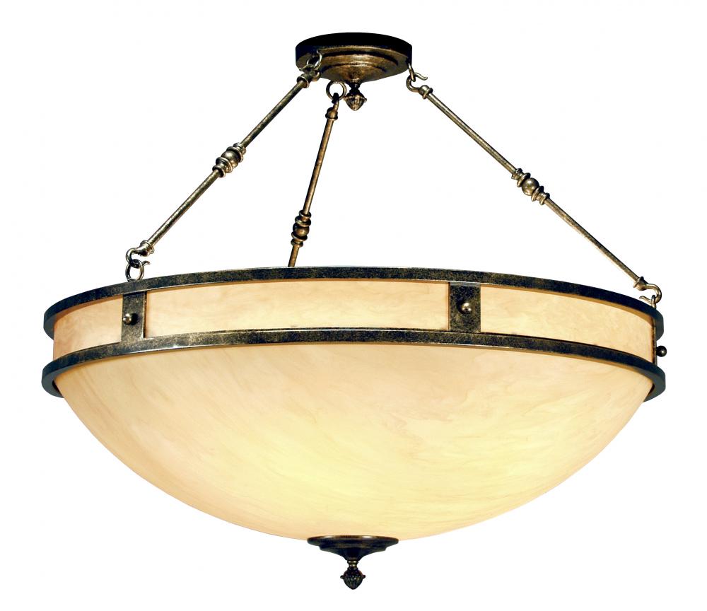 42" Wide Capella Inverted Pendant