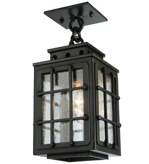 5.5" Square Pontrefract Lantern Pendant