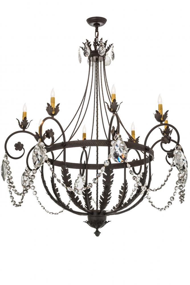 45"W Antonia 8 LT Chandelier