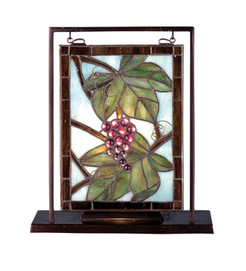 9.5"W X 10.5"H Napa Vintage Lighted Mini Tabletop Window