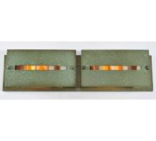 Meyda Green 105989 - 24" Wide Moss Creek Creekside 2 Light Vanity Light