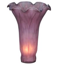 Meyda Green 10694 - 4" Wide X 6" High Lavender Pond Lily Shade