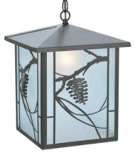 Meyda Green 109339 - 12"Sq Whispering Pines Lantern Pendant