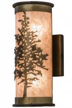 Meyda Green 110016 - 5"W Tamarack Wall Sconce