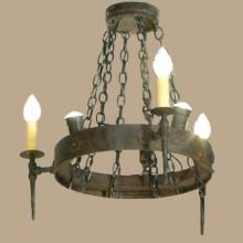 Meyda Green 112811 - 27" Wide Warwick 6 Light Chandelier