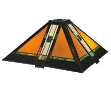 Meyda Green 119655 - 16.5" Square Montana Mission Shade