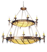 Meyda Green 120180 - 72" Wide Valencia Two Tier Chandelier