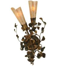 Meyda Green 134696 - 10"W Vinca Vine 2 LT Wall Sconce