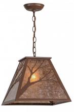 Meyda Green 145310 - 13"Sq Branches Pendant