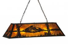 Meyda Green 148128 - 48" Long Mountain Range Oblong Pendant