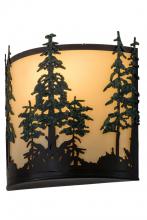 Meyda Green 173383 - 12"W Tall Pines Wall Sconce