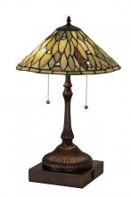 Meyda Green 177068 - 24" High Dew Drop Jadestone Table Lamp