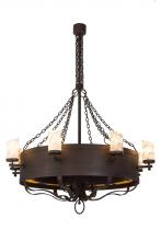 Meyda Green 185629 - 54"W Parnella 24 LT Chandelier