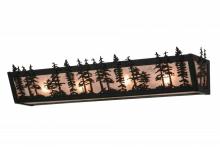 Meyda Green 19134 - 30"W Tall Pines Vanity Light