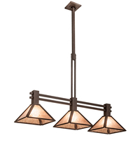 Meyda Green 205016 - 45" Long Soffe 3 Light Island Pendant