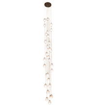 Meyda Green 210479 - 28" Wide Bola 30 Light Cascading Pendant