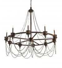 Meyda Green 212031 - 60" Wide Marcie 10 Light Chandelier