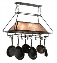 Meyda Green 215593 - 40" Long Mission Prime Pot Rack