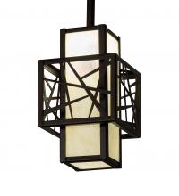 Meyda Green 217646 - 7" Square Quadrato Rich Umador Pendant