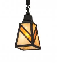 Meyda Green 230493 - 5" Square Santa Fe Mini Pendant