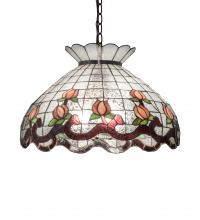 Meyda Green 232771 - 20" Wide Roseborder Pendant