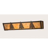 Meyda Green 23738 - 24" Wide Pine Tree Vanity Light