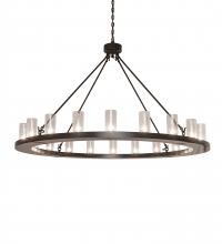 Meyda Green 241063 - 60" Wide Loxley 20 Light Chandelier