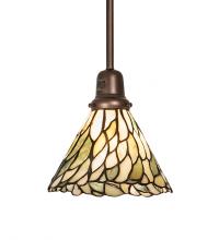 Meyda Green 252346 - 8" Wide Willow Jadestone Mini Pendant