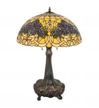 Meyda Green 252640 - 31" High Rose Bouquet Table Lamp