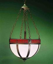 Meyda Green 26804 - 16"W Gothic Basket Inverted Pendant