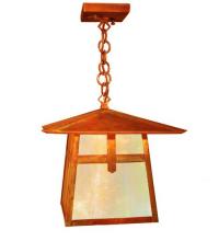 Meyda Green 54662 - 12"Sq Stillwater Cross Mission Lantern Pendant