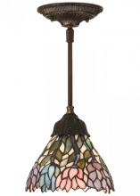 Meyda Green 82422 - 7" Wide Wisteria Mini Pendant